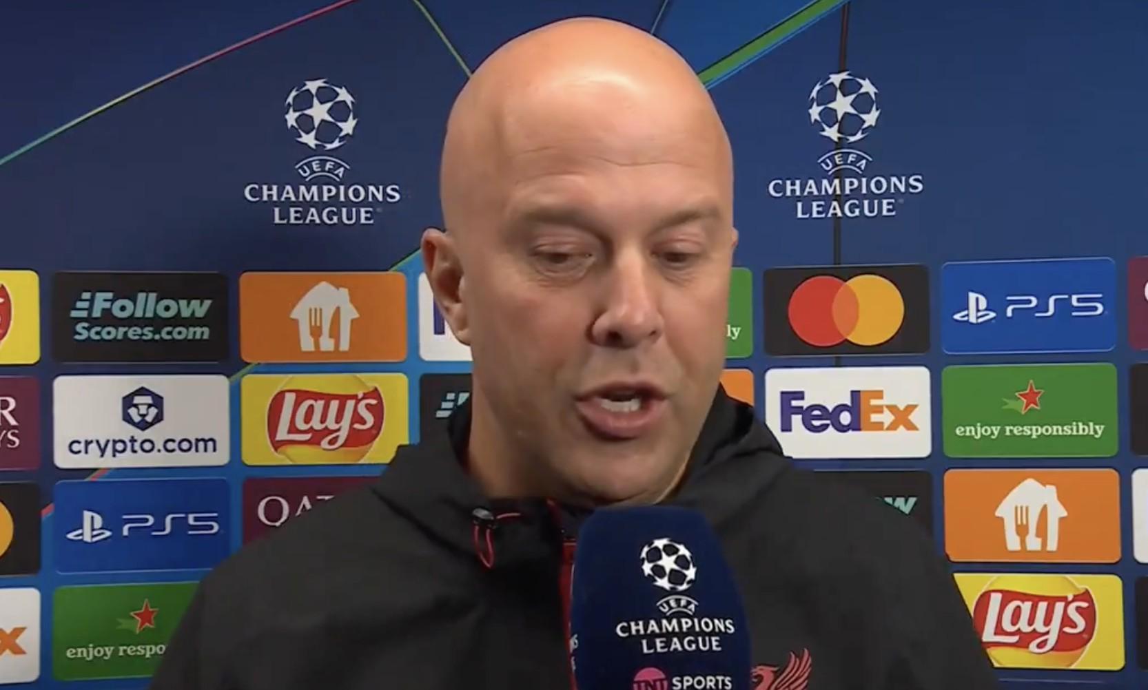 开云体育-中国官网登录入口-斯洛特：我从不会怀疑我的球员，我知道他们已付出了全部努力